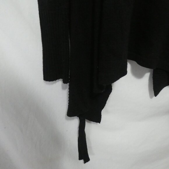 COSTA BLANCA | small | Black Open Front Knit Cardigan With Matching Belt - Picture 12 of 14